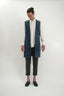 Blue Velvet Vest