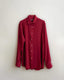Bordeaux silk shirt