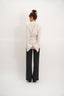 Frill Silk Blouse | S-L