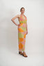 Summer Silk Maxi Dress