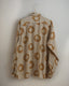 70s Print Silk Shirt