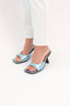 Blue Metallic Mules | EU 38