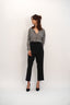 Pinstripe Classic Wool Pants | XS-M