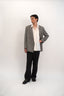 Grey Double Breast Jacket | S-L