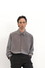 Dark Grey Silk Shirt | S-L