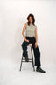 70's Mens Velvet Pants (unisex)| M