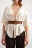 Ecru Silk Blouse | S-L