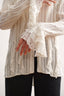 Frill Silk Blouse | M-L