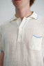 50's Mens Crochet Polo (unisex) | M