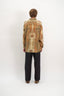 Paisley Gold Silk Shirt | S-L