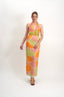 Summer Silk Maxi Dress