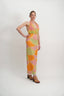 Summer Silk Maxi Dress