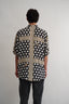 Silk Shirt with dots and marine pattern